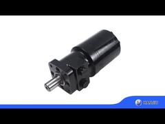 BMRS-375 Low Speed High Torque Hydraulische motor 4 Bolt Mount 160 RPM,Rechte sleutelschacht