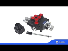 P80 Joystick Directional Control Valve 4 posities dubbelwerkend handmatig bedienend type