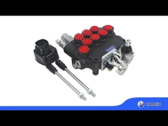 hydraulische monoblokklep 3P80, luchtbesturing + handmatige besturing met BSPP 1/2 poorten voor oogstmachines