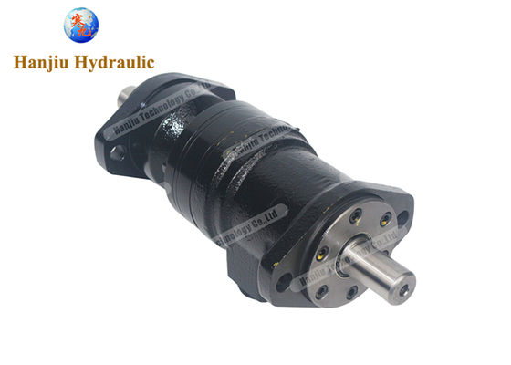 BMRYB Dual Shaft Hydraulic Orbital Motors 80-400 cc/rev fit Kassbohrer Rolfo car transporter trailer MRB80C/C, 25mm key shaft,2 holes oval mounting flange