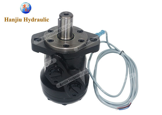 BMR Hydraulic Motor with 36ml/r Displacement 2-hole Wheel Flange and Straight Shaft for Danfoss OMR Replacement