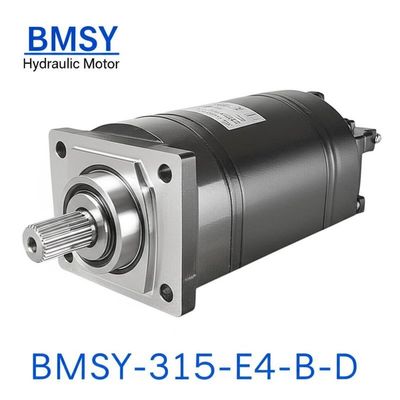 BMSY Hydraulic Motor with 4 Hole Flange Replaces Eaton Char-lynn 2000 Series and Danfoss OMS