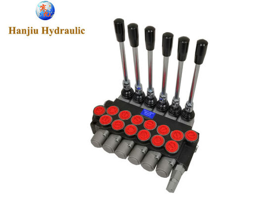 6 spool 40L  hydraulic directional control valve monoblock hydraulic valve bank on sprayer