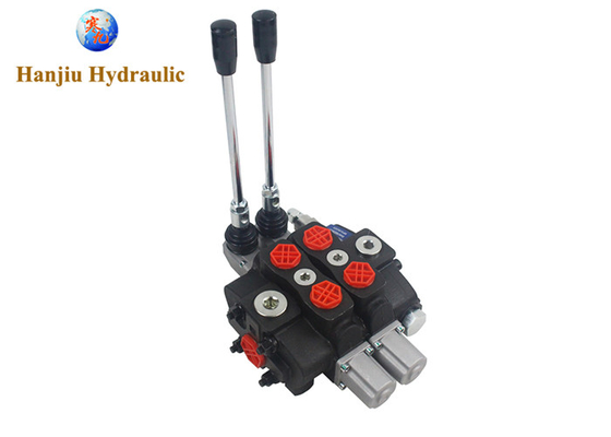HSSD8 Series 2 Bank Hydraulisch Monoblokk Klep 31.5Mpa 80 L/Min Stroom