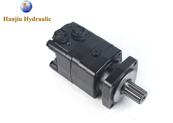 151F0543 OMS 100 hydraulische baanmotor van 100 cm3 met gesplitste z14-as en speciale flens