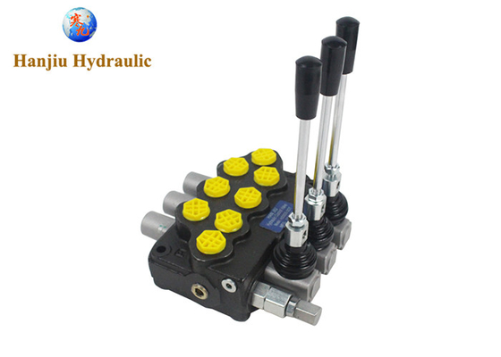 HSSD5 Series 3 Bank Hydraulisch Monoblokk Klep 31.5Mpa 45 L/Min Stroom
