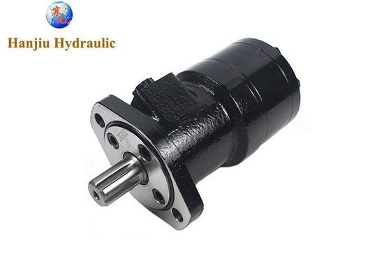 BMRS200 Hydraulische motor Orbit Motor 2 Bolts Flens SAE 6B spline Schachtflens 90 graden gedraaid