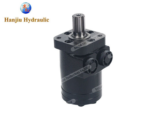 Hanjiu BMPH-50-H5-S-S 50cc/r Hydraulische Motor met SAE 6B as en SAE 10 poort, Zorgt voor betrouwbaarheid tijdens langdurige, intensieve werking.