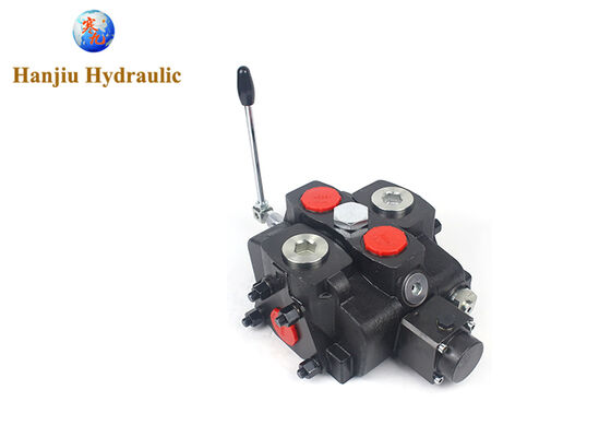 SD25/1 spoel, dubbelwerkend, A+B gesloten Walvoil hydraulische sectie klep