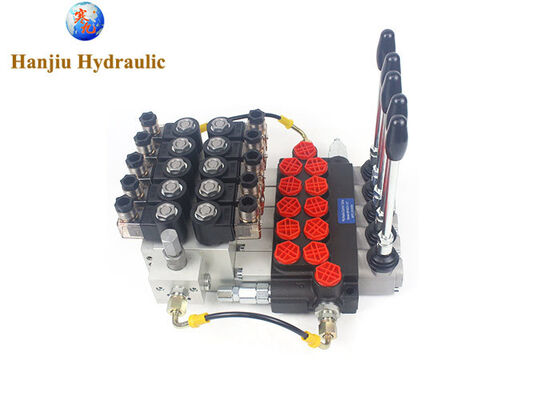 Elektropneumatische hydraulische richtingscontroleventielen Hydraulische ventiel 5P40-DY